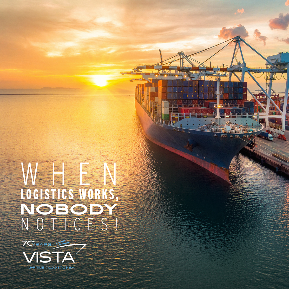 When Logistics works, nobody notices!
