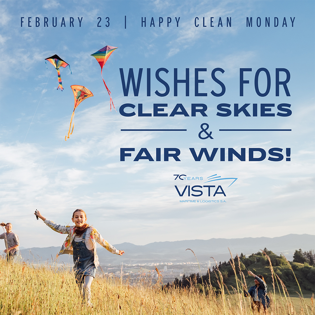 Wishes for clear skies & fair winds!